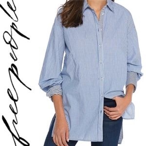 Free People | Lakehouse Button Up Shirt M